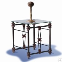 Brass Beds of Virginia Ava Iron Table