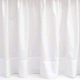 Pine Cone Hill Classic Hemstitch White Bedskirt