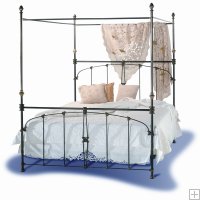 Brass Beds of Virginia Ava Canopy Iron Bed